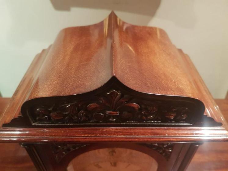 Small 19th Century Double Fusee Bracket Clock - Image 4