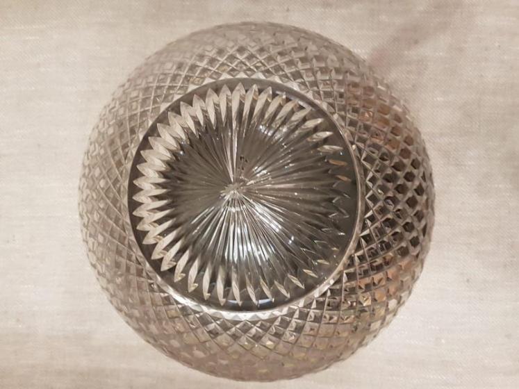 Edwardian Cut Crystal Ceiling Light - Image 4