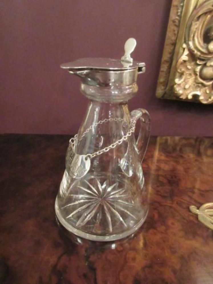 George V Silver Topped Whiskey Noggin - Image 5