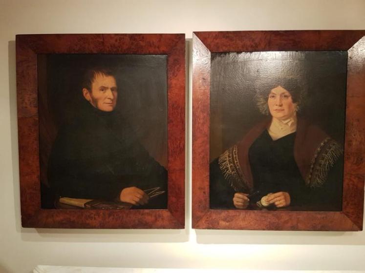 Pair of Regency Period Portraits of a Lady & Gentleman - Image 1