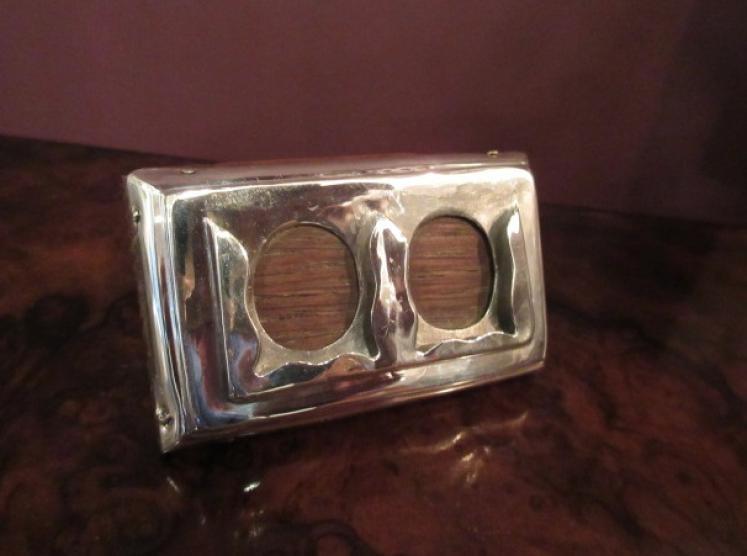 Edwardian Period Silver Double Stamp Holder - Image 5