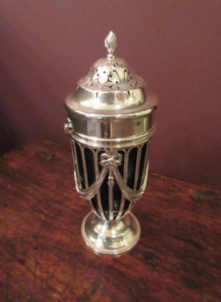 Fine George III Style Silver Sugar Castor - Image 1