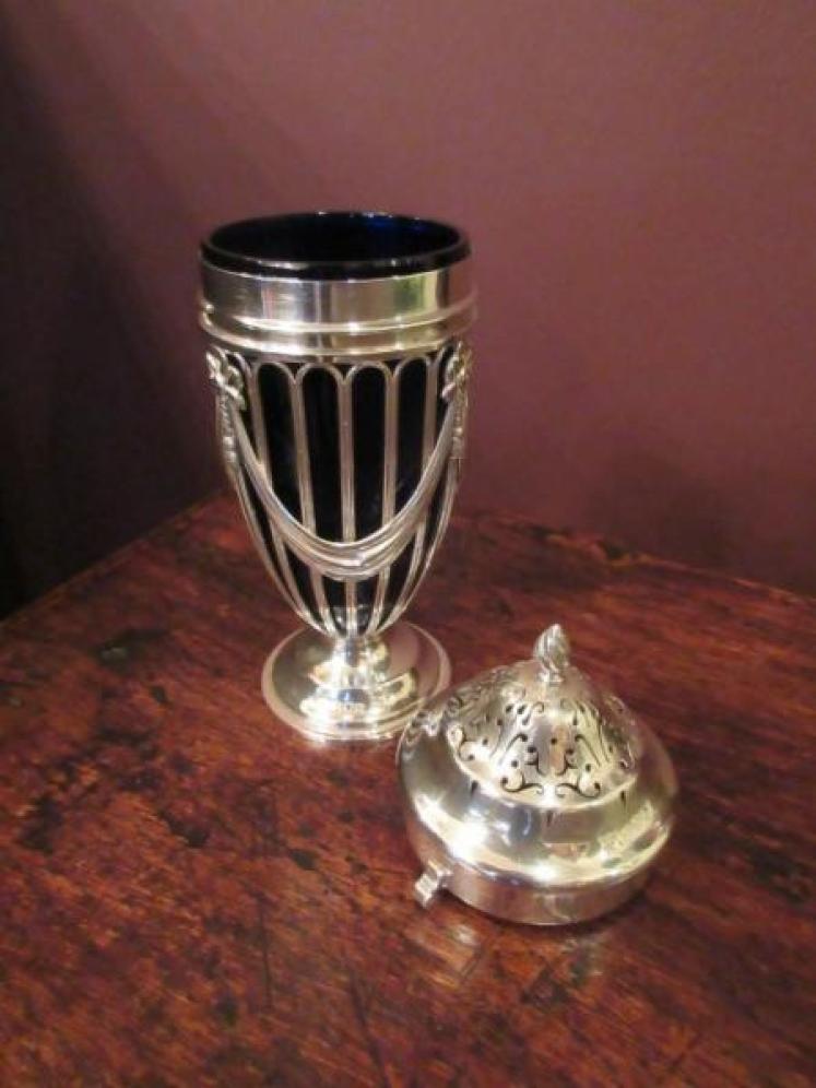 Fine George III Style Silver Sugar Castor - Image 3