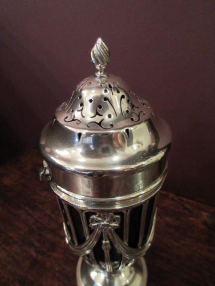 Fine George III Style Silver Sugar Castor - Image 5