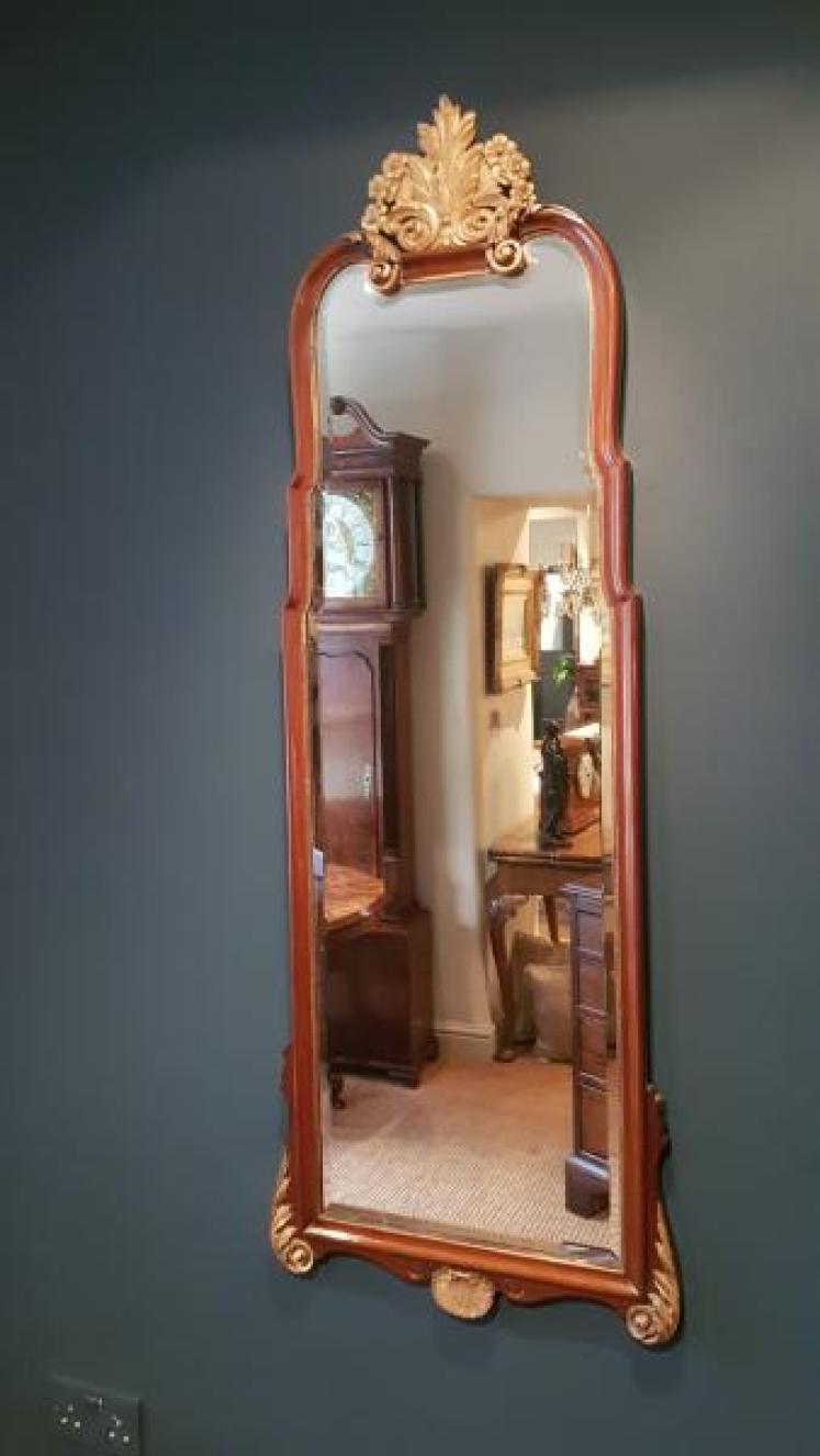 Fine George II Style Full Length Mirror - Image 2