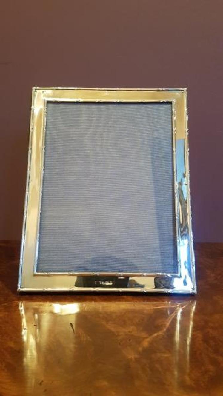 Edwardian Silver Photo Frame Hallmarked Birmingham 1907 - Image 1