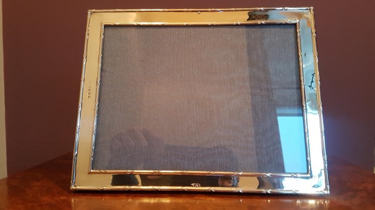 Edwardian Silver Photo Frame Hallmarked Birmingham 1907 - Image 5