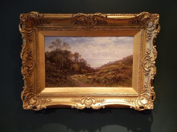 Superb Antique Oil On Canvas By Alfred Glendening - Image 1