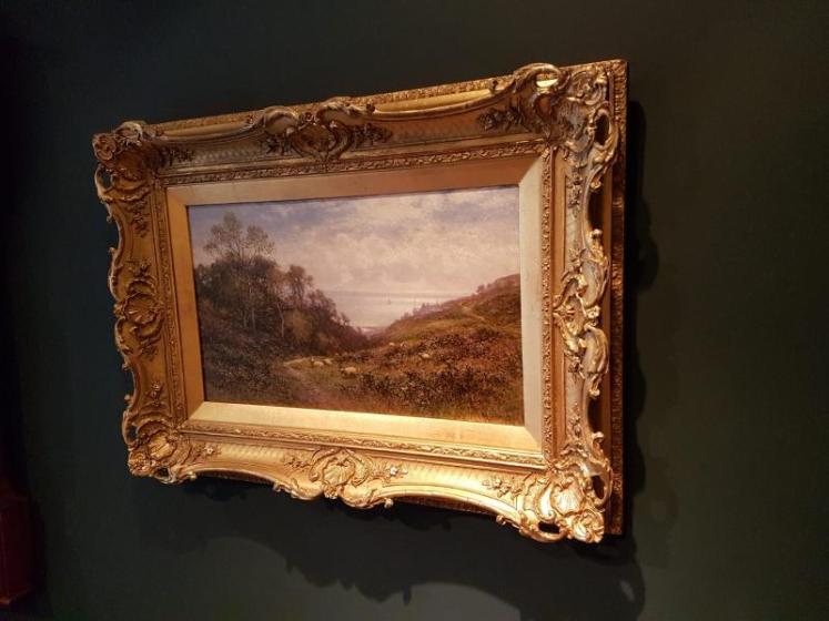 Superb Antique Oil On Canvas By Alfred Glendening - Image 5