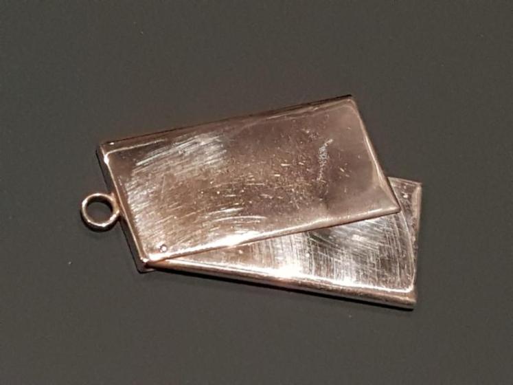 Edwardian Silver Double Stamp Fob - Image 4