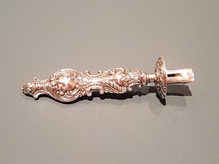 Edwardian Silver Wax Seal Holder By Adie & Lovekin  - Image 1