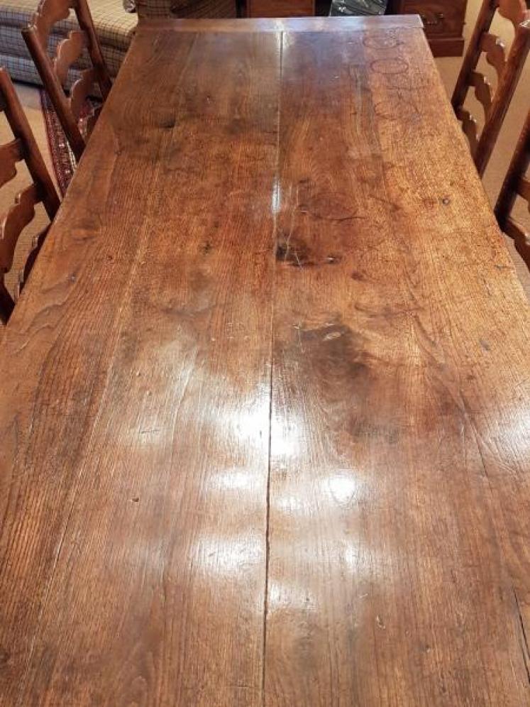 Outstanding III Oak 8 seater Farmhouse Table - Image 2