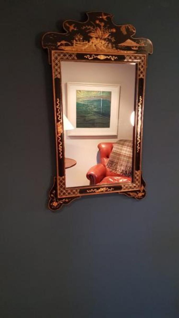Antique Chinoiserie Mirror - Image 4