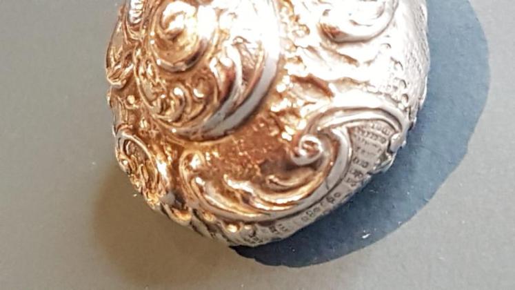 Antique Silver Shell Snuff Box - Image 5