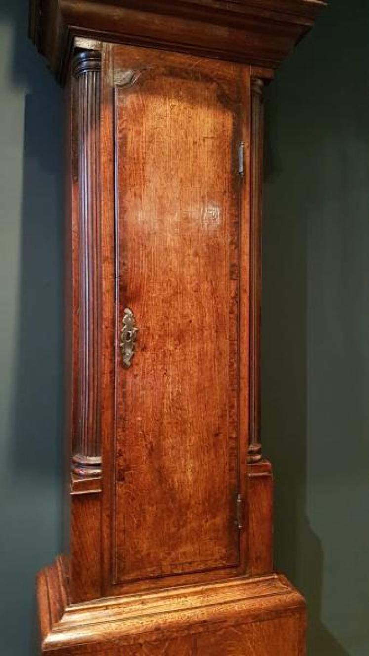 Superb George III Oak 8 Day Preston Longcase Clock - Image 3