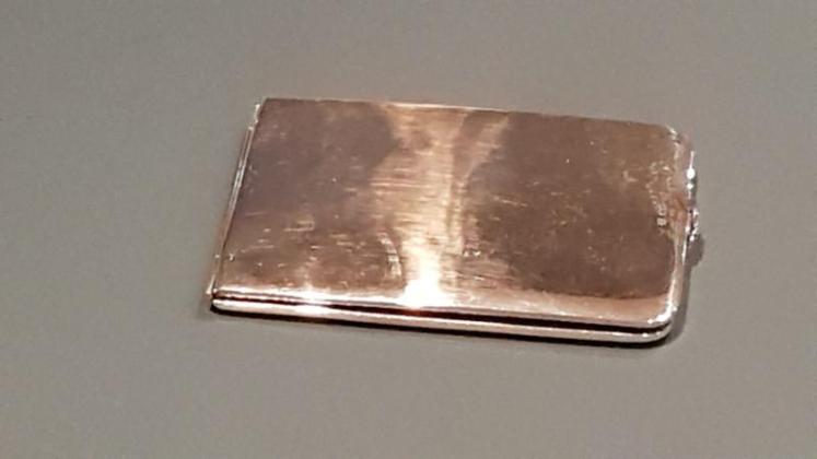 Immaculate Silver Stamp and Calling Card Wallet - Image 1