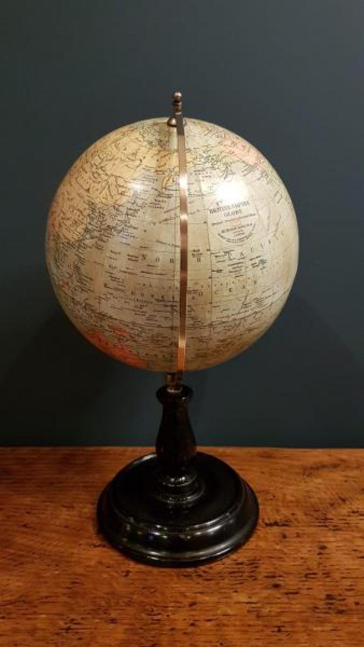 Antique Philips 8" British Empire Globe - Image 2