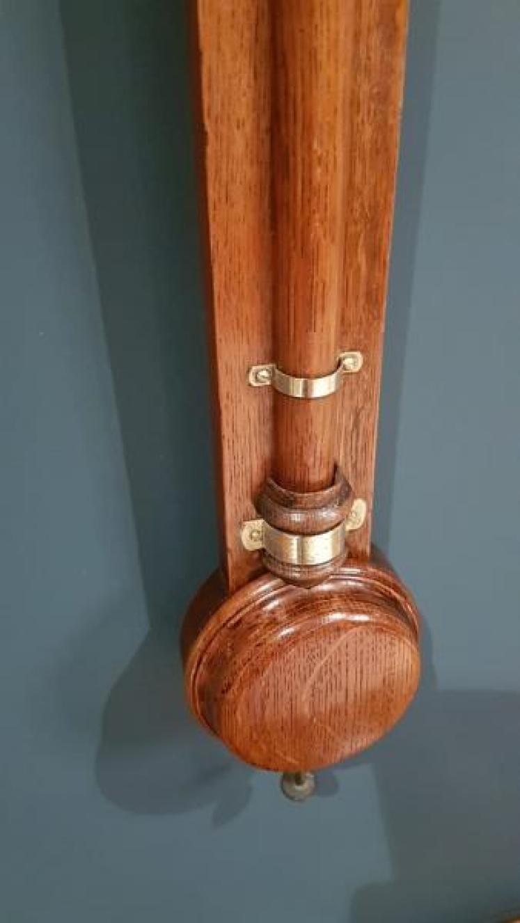 Antique Stick Barometer by Casterelli of Manchester - Image 7