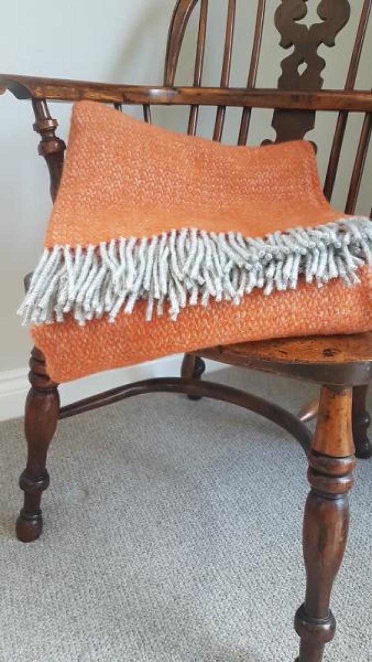 Tweedmill Illusion Pumpkin Throw OUT OF STOCK - Image 1