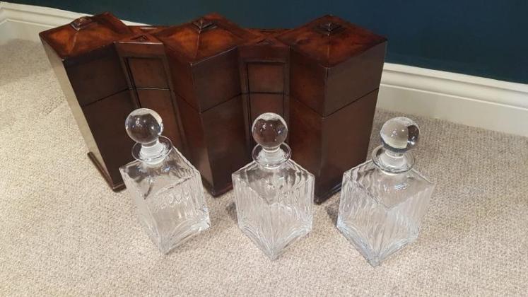Superb Antique Country House Decanter Box - Image 3