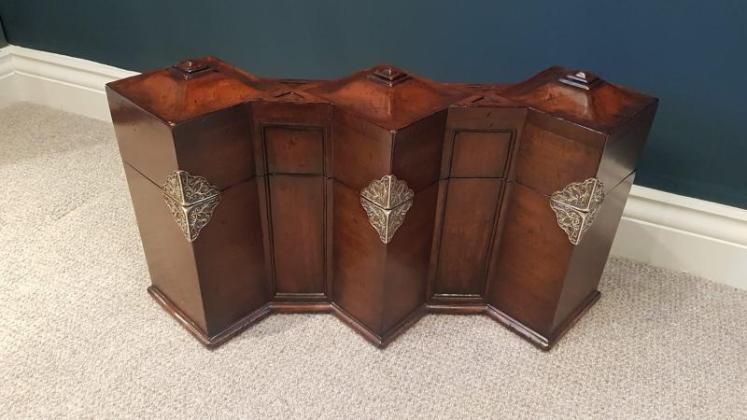 Superb Antique Country House Decanter Box - Image 7