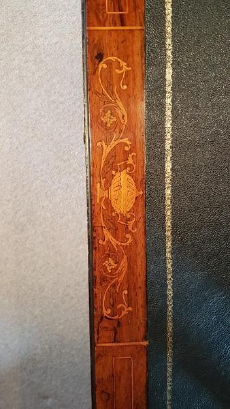 Antique Inlaid Rosewood Writing Desk - Image 6