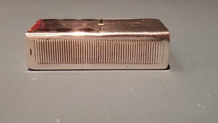 Rare Victorian Silver Domino Vesta Case - Image 2