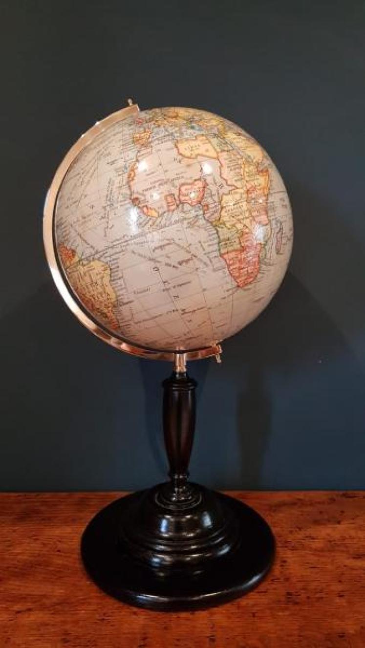 1920's Geographica 10" Terrestrial Globe - Image 1