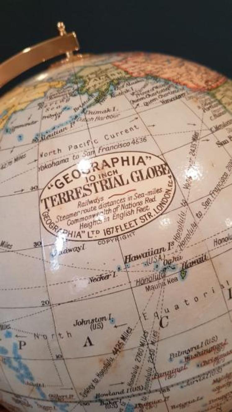 1920's Geographica 10" Terrestrial Globe - Image 4