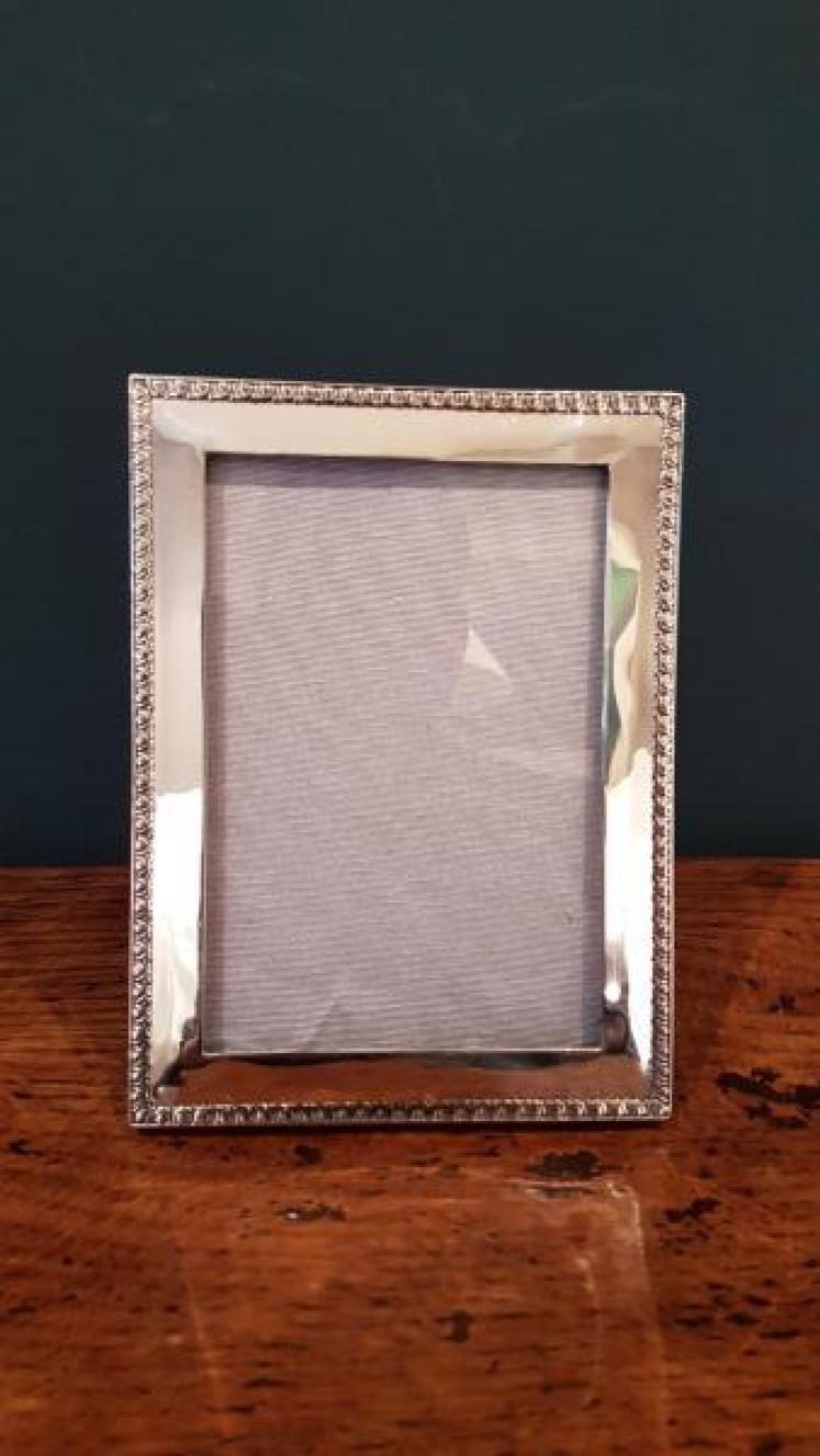 Antique George V Period Silver Photo Frame - Image 1