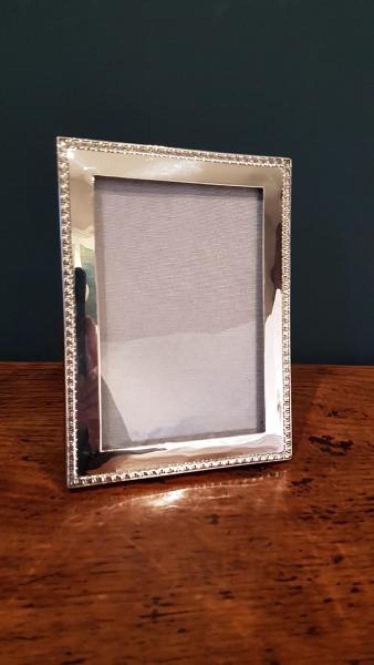 Antique George V Period Silver Photo Frame - Image 2