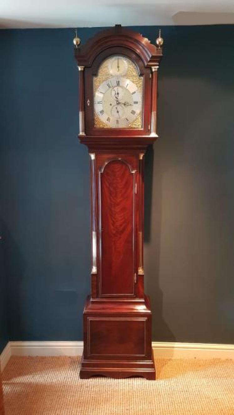 Fine George III Period Antique 8 Day London Longcase Clock - Image 1