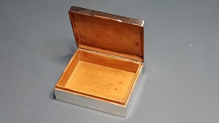 Antique Silver and Burr Walnut Box - Image 5
