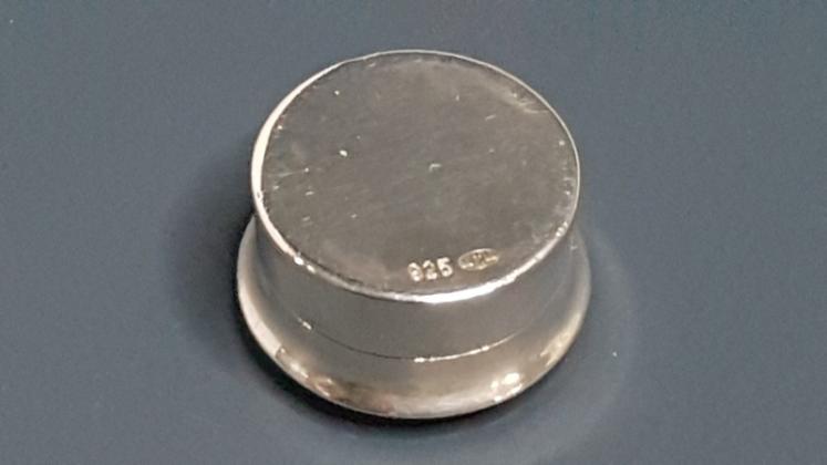 Silver and Enamel Pill Box - Image 4