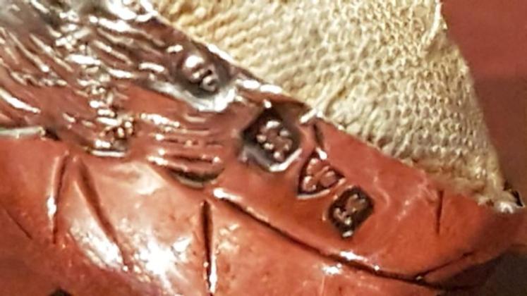 Antique Sampson Morden Silver Chick Pin Cushion - Image 5