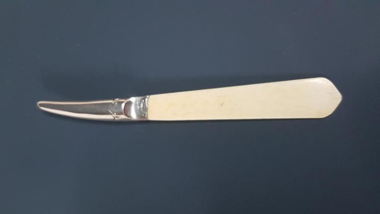 Victorian Silver And Bone Page Turner - Image 1