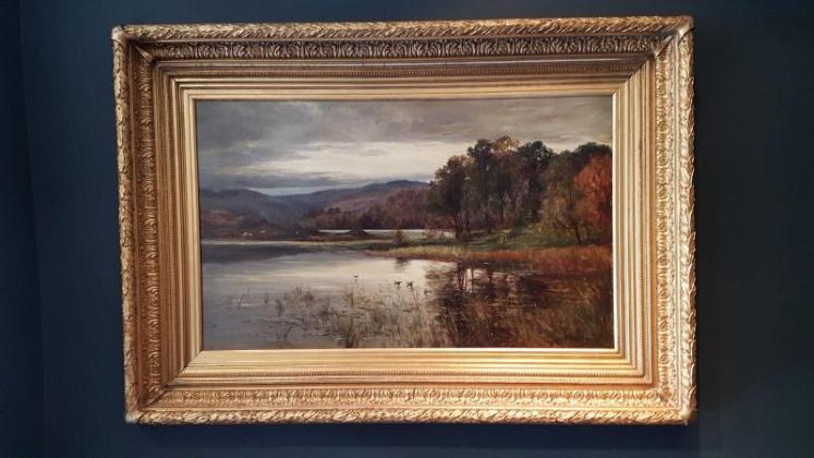 Large Victorian Oil on Canvas By Peter Buchanan - Image 1