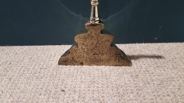 Victorian Cast Brass Weighted Country House Door Stop - Image 5