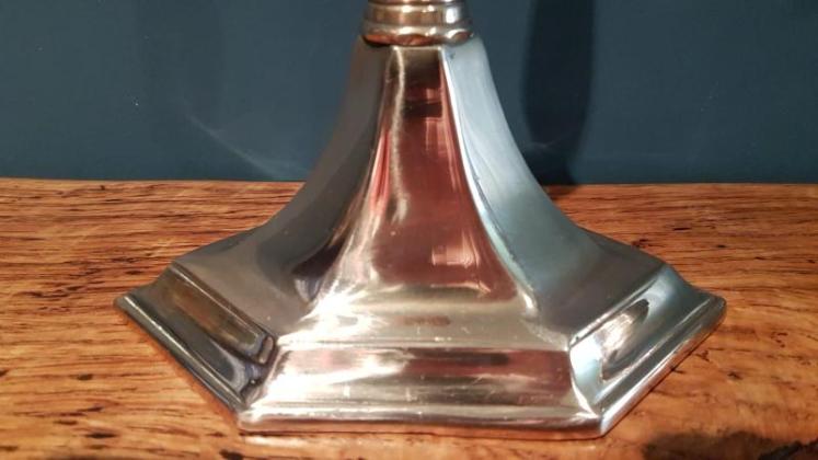 Pair of Superior Quality Victorian Cast Brass Candlesticks - Image 5