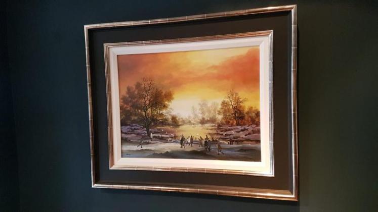 Superb Original Brian Shields Oil on Canvas - Image 2