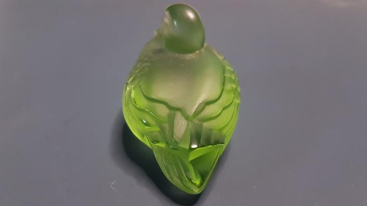 Lalique Green Sitting Duck - Image 4