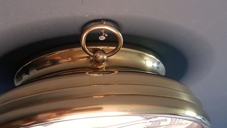Brass Cased Large Size Marine Barometer - Image 3