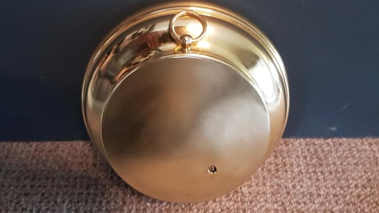 Brass Cased Large Size Marine Barometer - Image 7