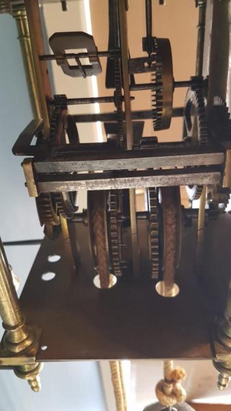 George II Antique Verge Lantern Clock - Image 7