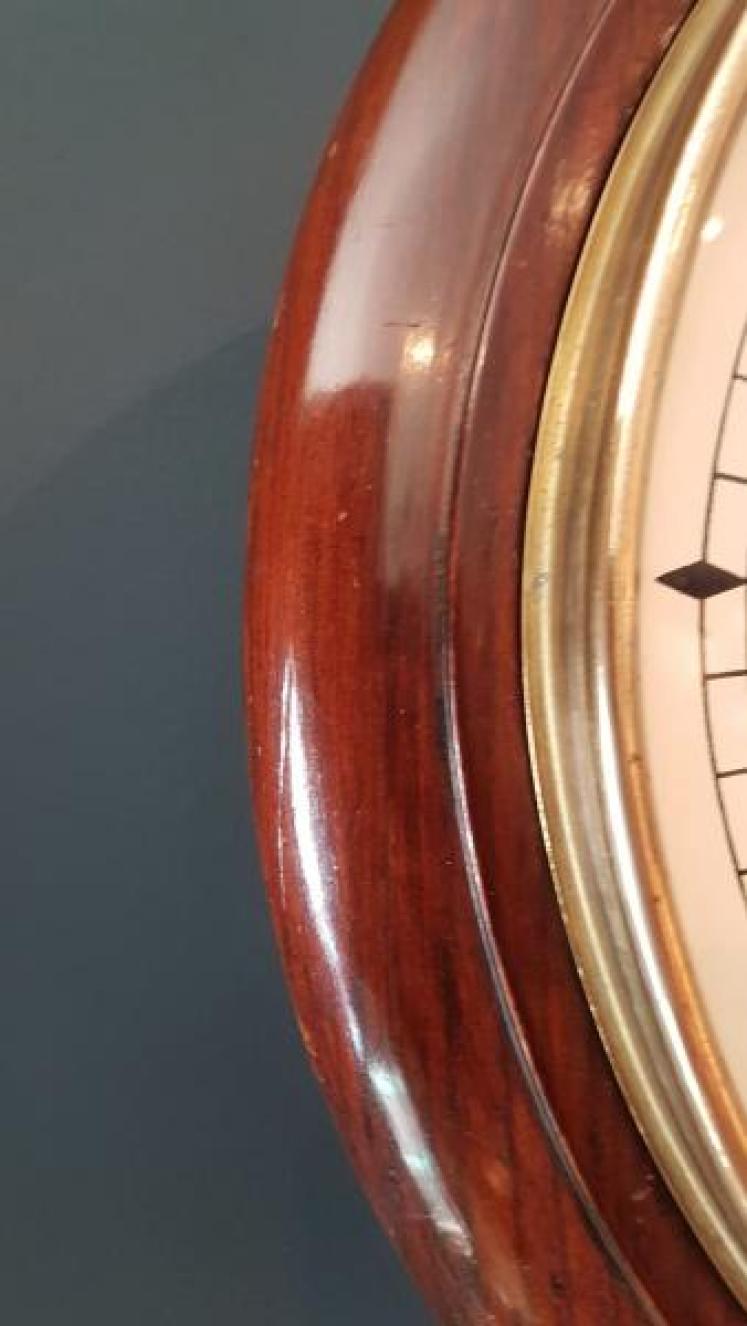 Antique Smith's Enfield 8 Day Chiming Wall Clock - Image 5