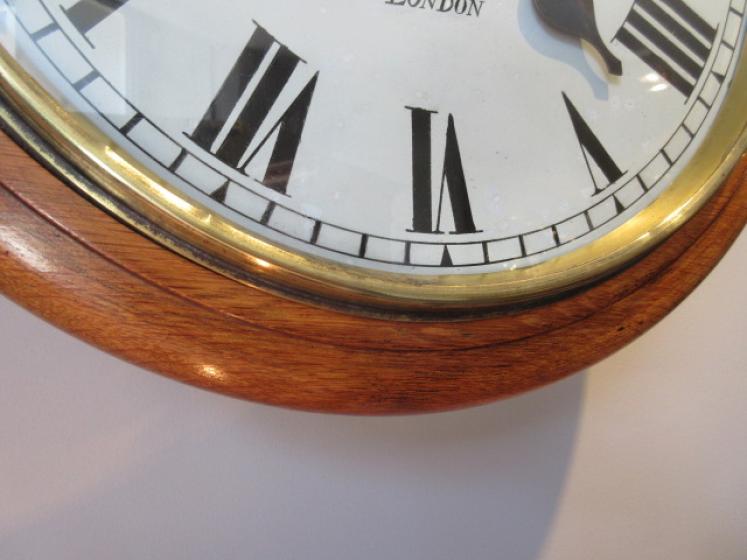 19th Century Maple & Co, London Fusee Wall Clock - Image 3