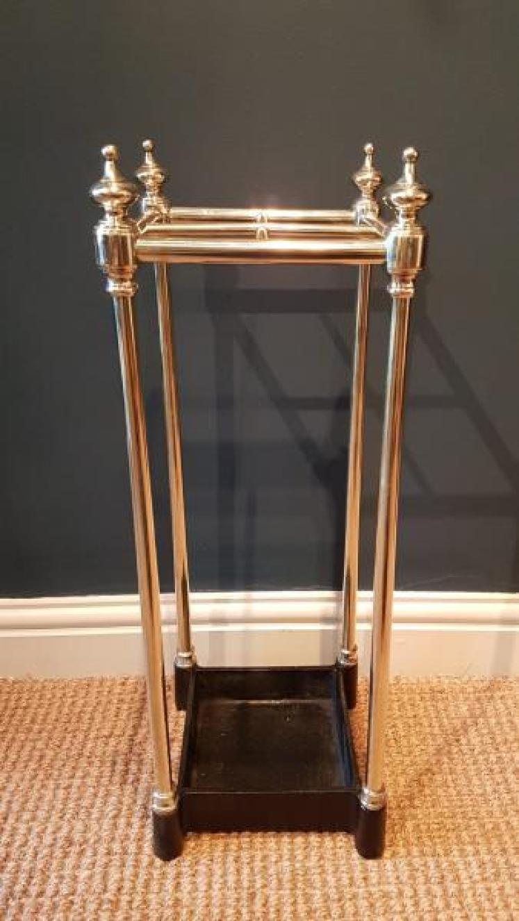 Victorian Brass and Cast Iron Stick Stand - Image 1