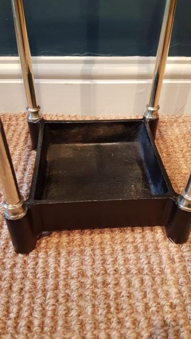 Victorian Brass and Cast Iron Stick Stand - Image 5
