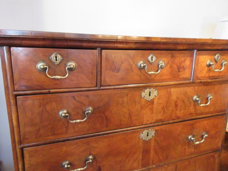 Superb George I Period Walnut Chest on Stand - Image 3