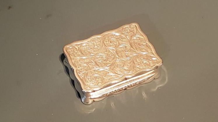 Victorian Chester Silver Snuff Box - Image 2